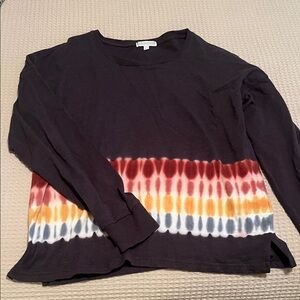 P.J. Salvage Tie-Dye Long Sleeve Shirt